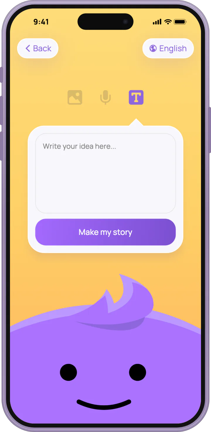 LuniMuni create screen